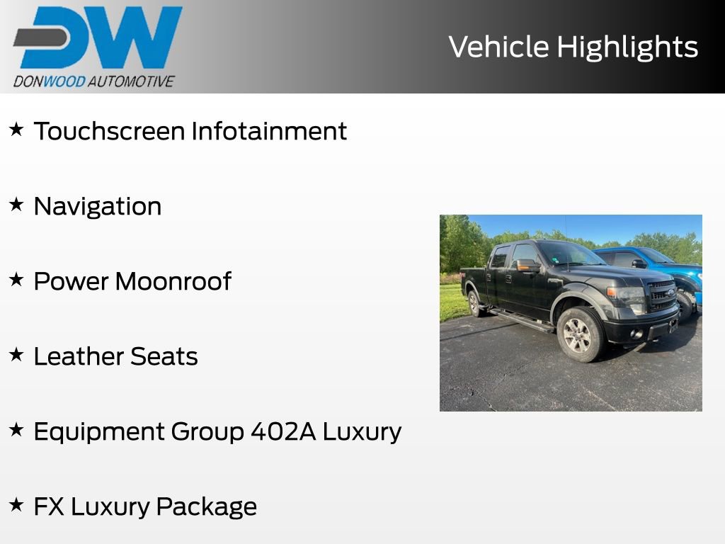 Used 2013 Ford F150 FX4 w/ Luxury Equipment Group AWD/4WD video 2