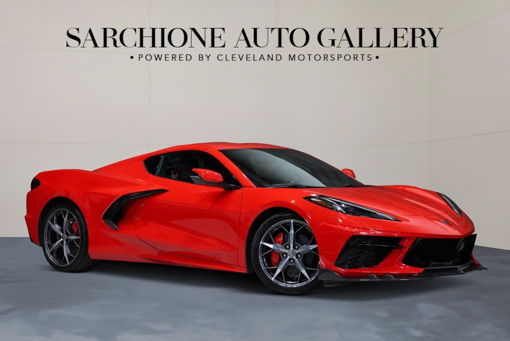 Used 2021 Chevrolet Corvette Stingray Premium Cpe w/ Engine Appearance Package image 1