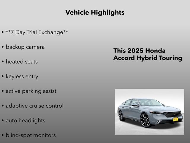 New 2025 Honda Accord Touring image 5
