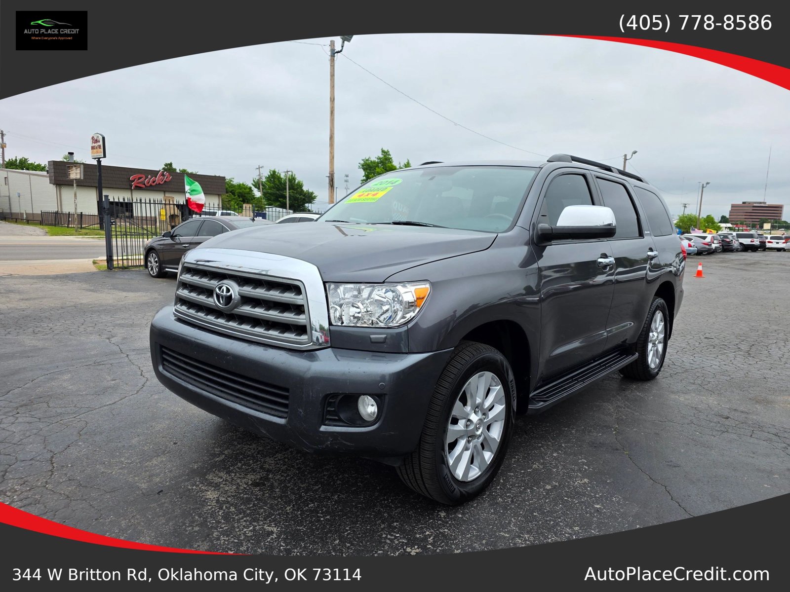Used 2014 Toyota Sequoia Platinum AWD/4WD image 1