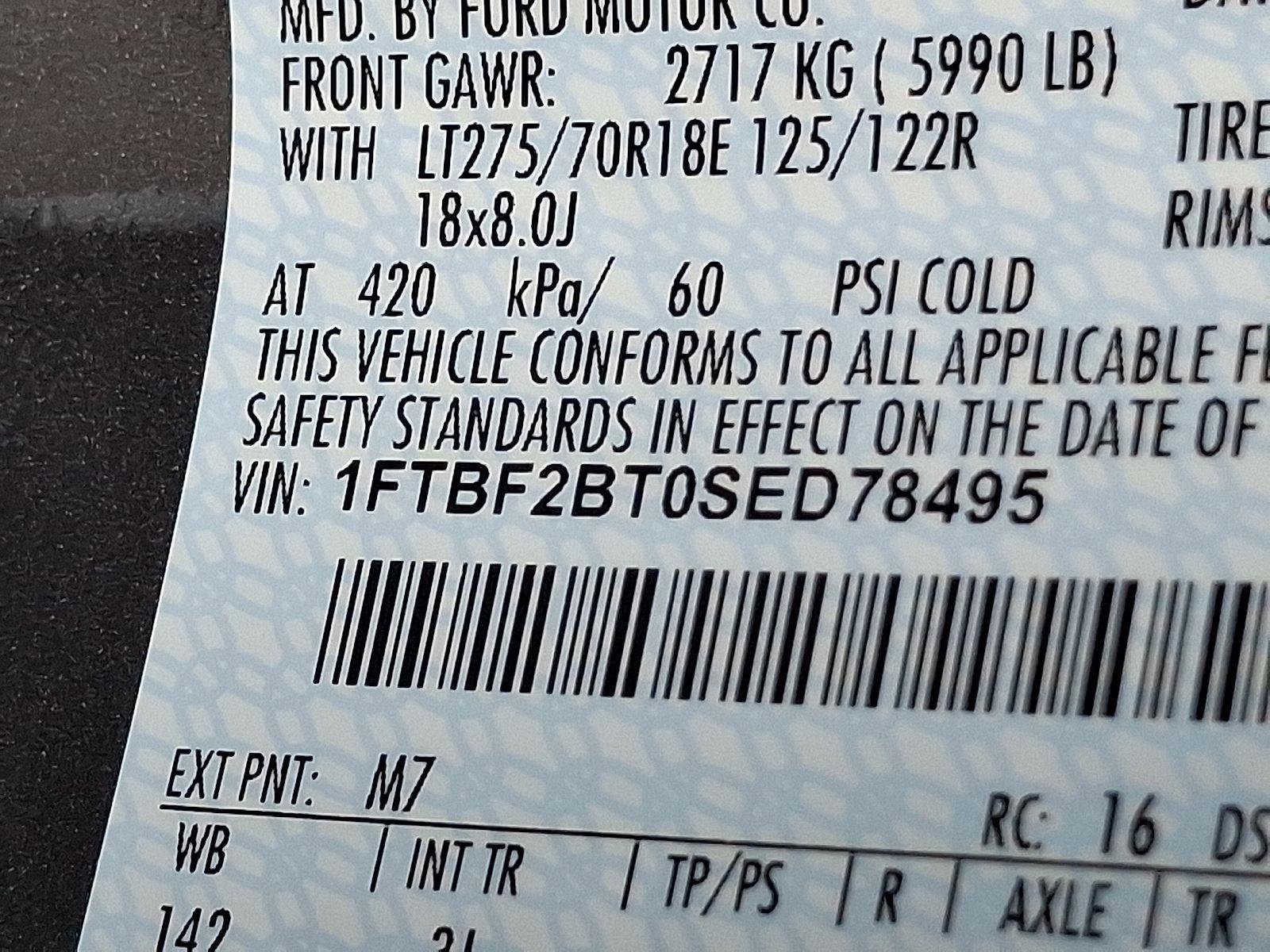 New 2025 Ford F250 XLT w/ FX4 Off-Road Package image 18