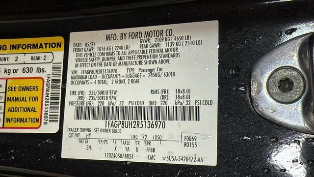 Used 2024 Ford Mustang Premium RWD image 22