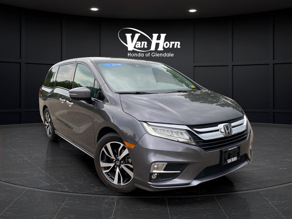 Certified 2018 Honda Odyssey Elite