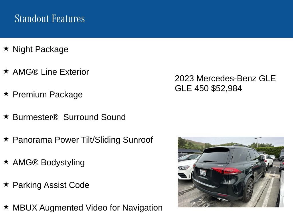Used 2023 Mercedes-Benz GLE 450 4MATIC image 8