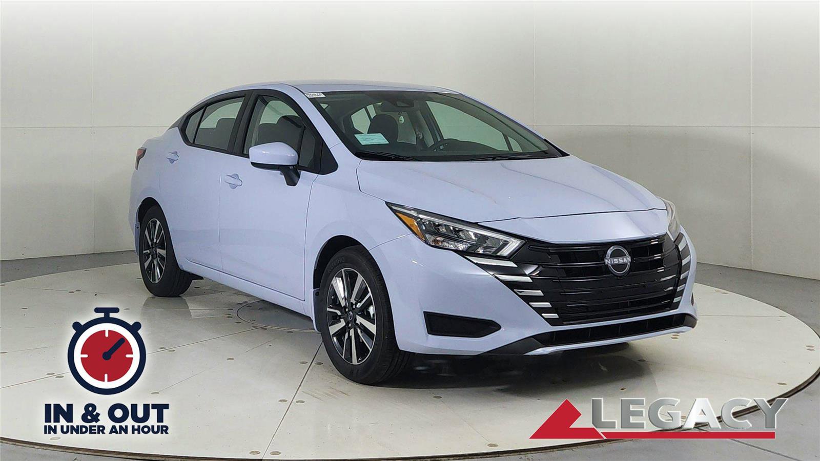 New 2025 Nissan Versa SV w/ Trunk Package