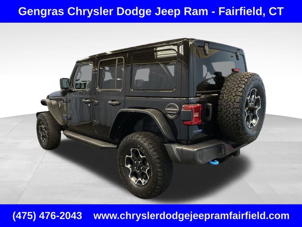 Certified 2022 Jeep Wrangler Unlimited Rubicon 4xe w/ Cold Weather Group AWD/4WD image 4