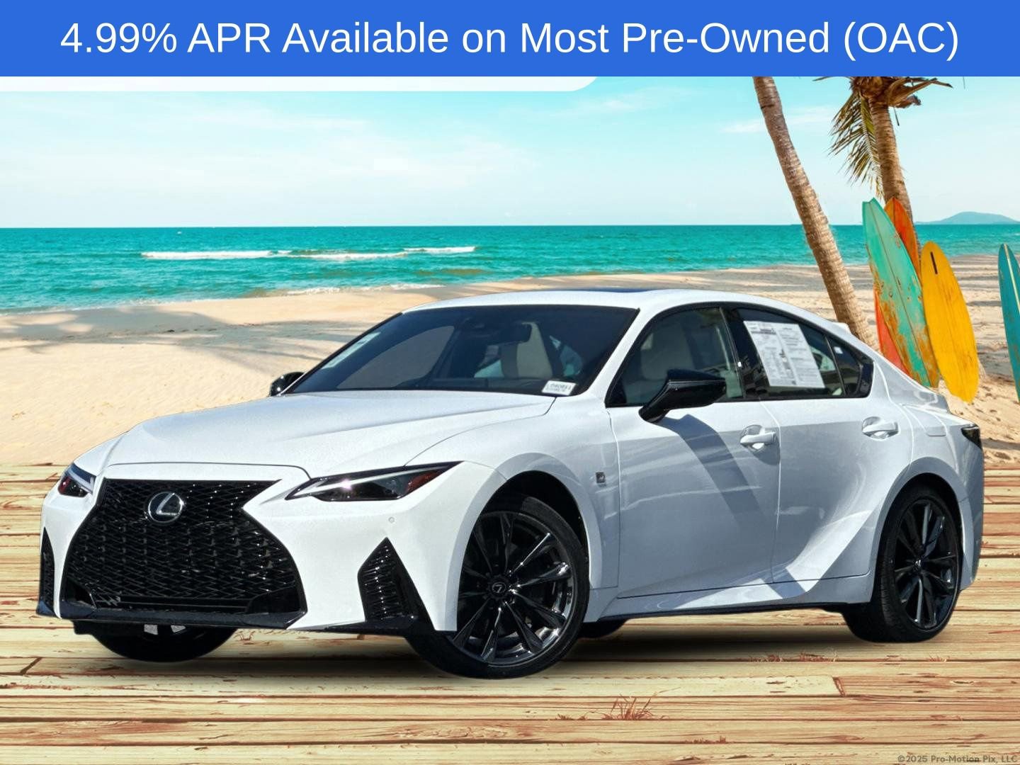 Used 2025 Lexus IS 350 F Sport w/ Accessory Package