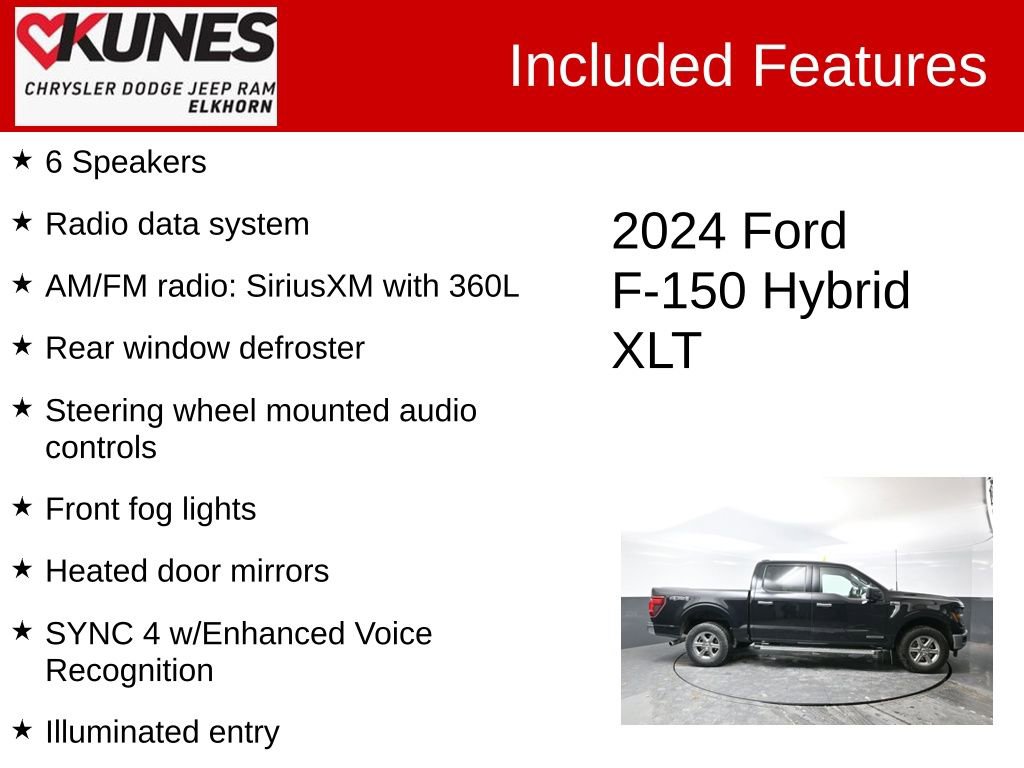 Used 2024 Ford F150 XLT w/ Mobile Office Package image 3