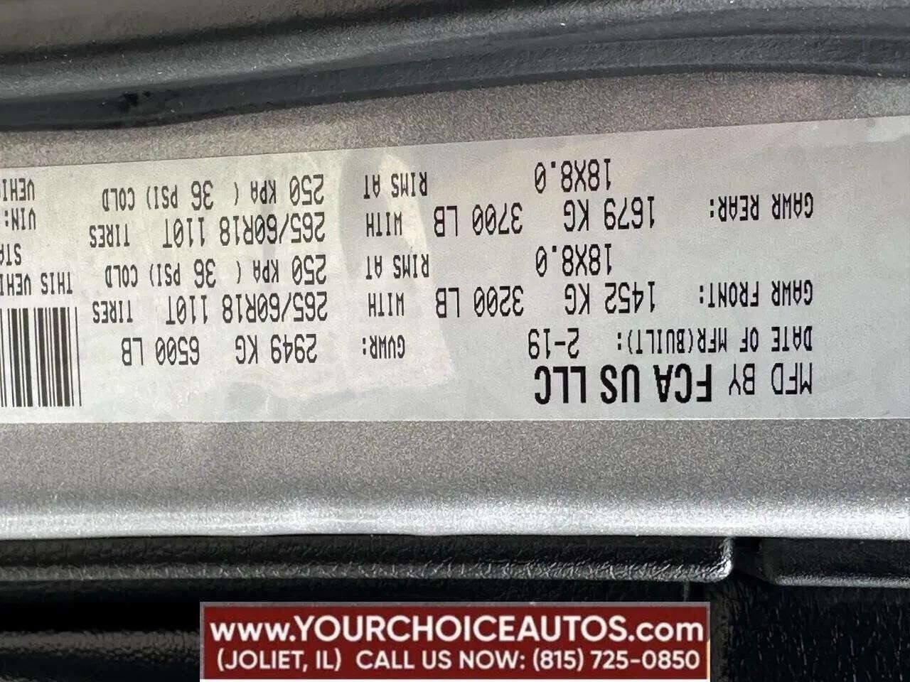 Used 2019 Jeep Grand Cherokee Limited AWD/4WD image 22