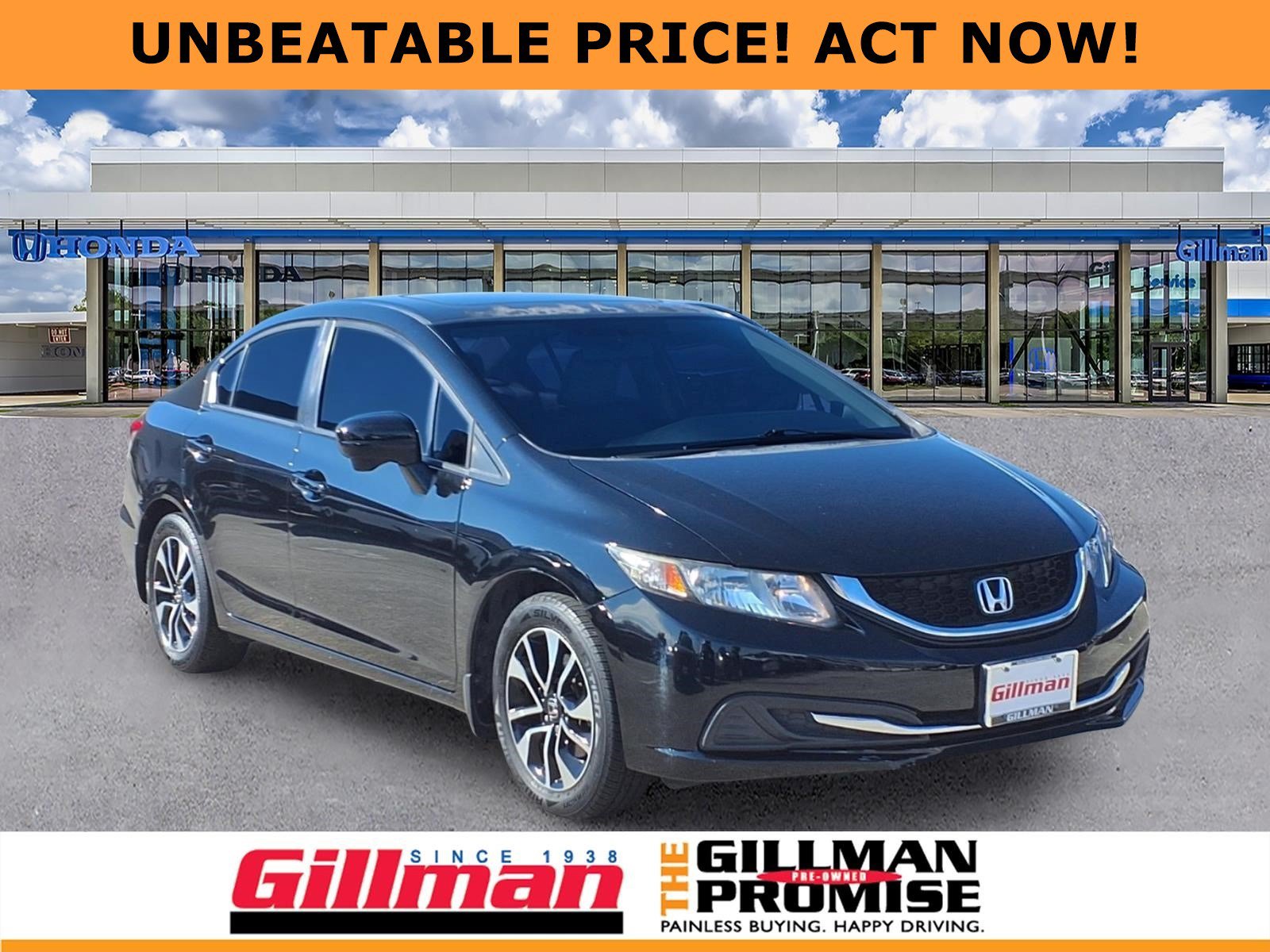 Used 2014 Honda Civic EX image 1