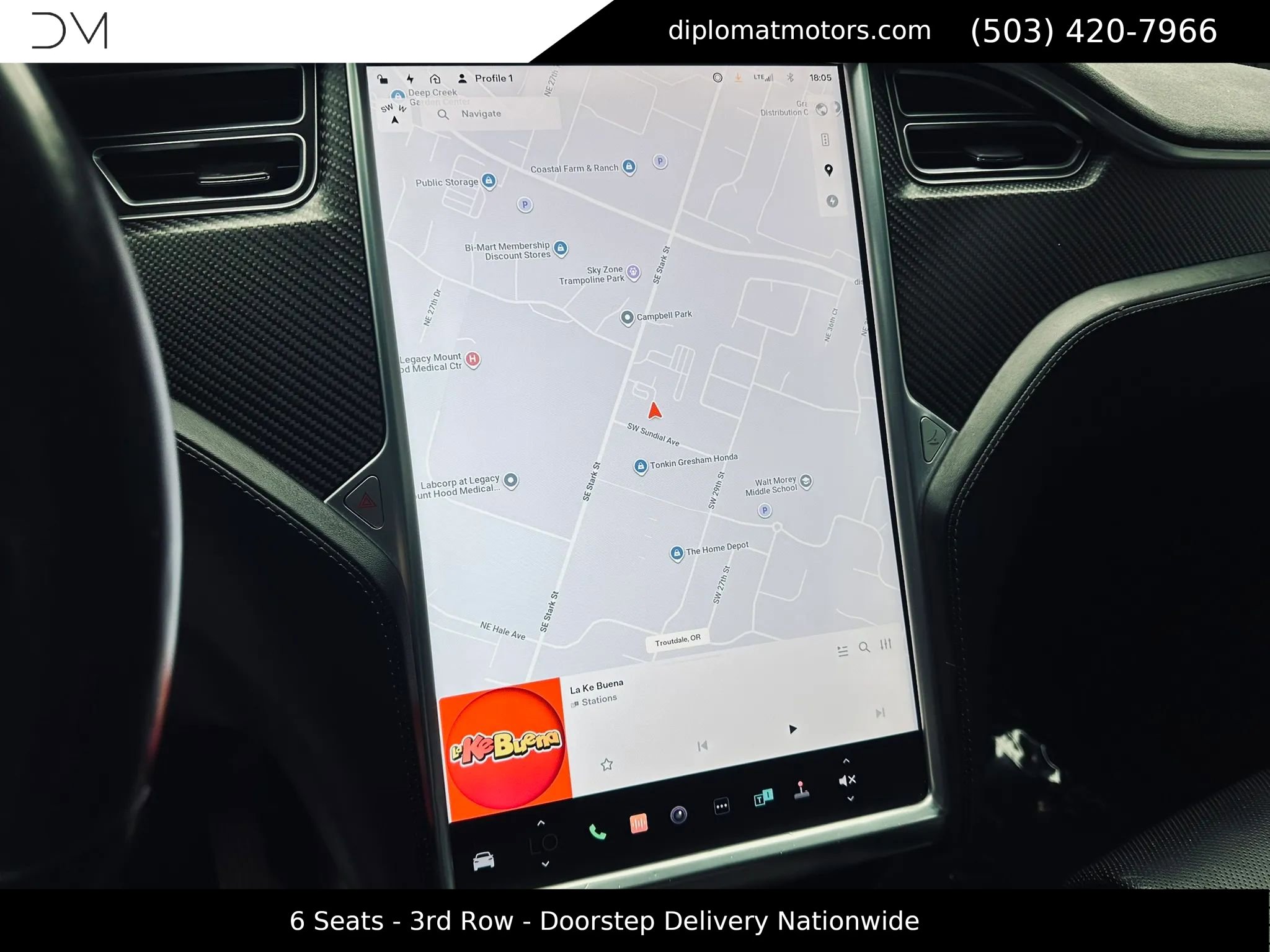 Used 2017 Tesla Model X 90D AWD/4WD image 36