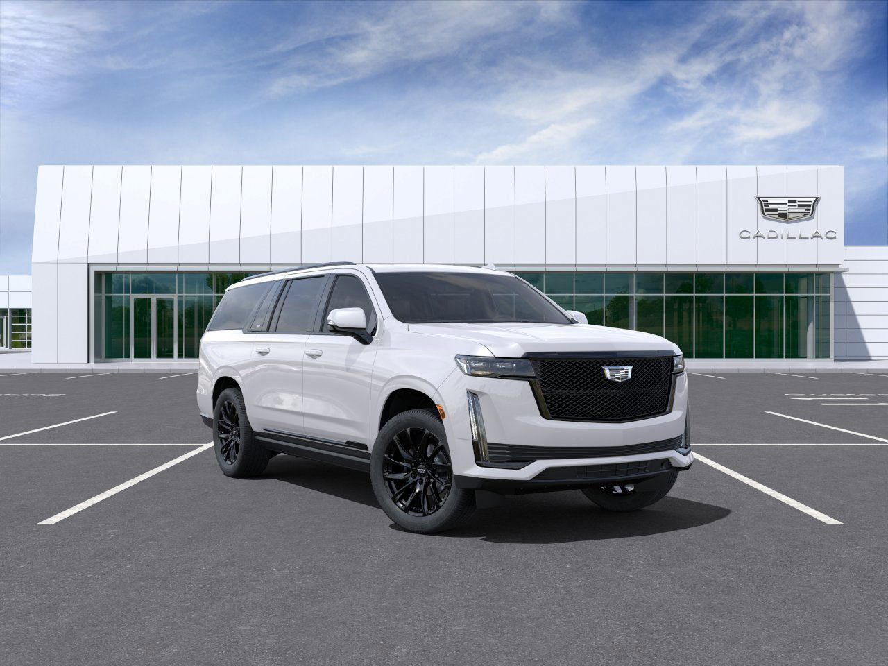 New 2024 Cadillac Escalade ESV Sport Platinum w/ LPO, ONYX Package