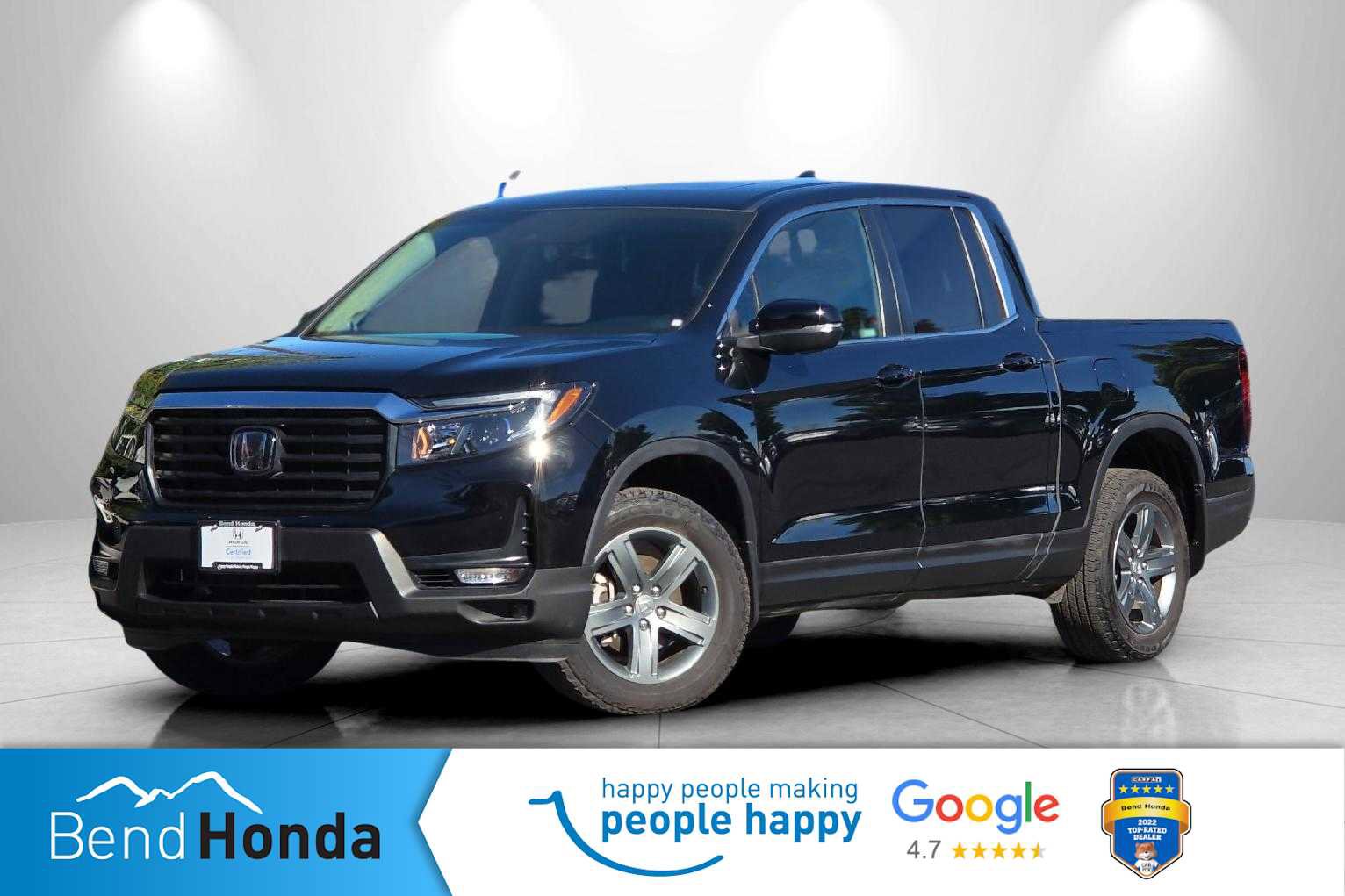 Certified 2023 Honda Ridgeline RTL