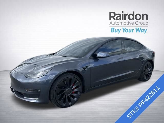 Used 2023 Tesla Model 3 Performance image 3