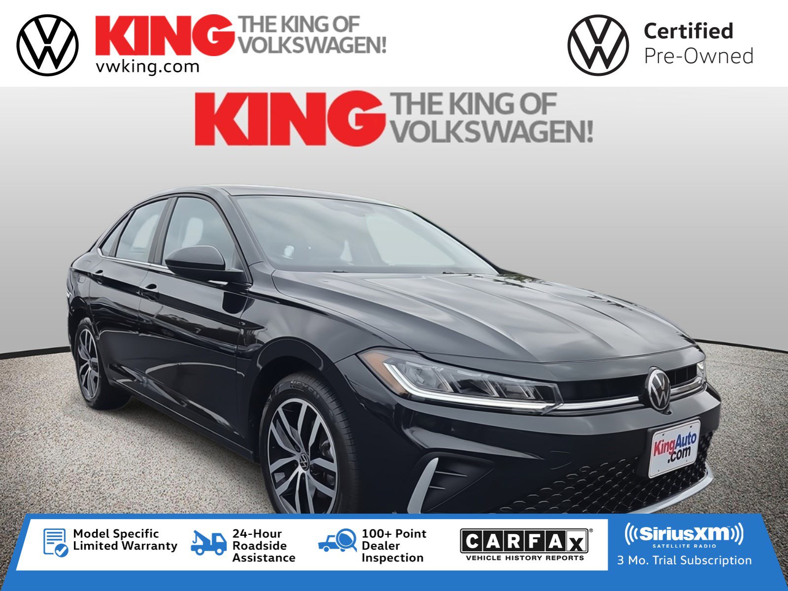 Certified 2025 Volkswagen Jetta SE w/ Sunroof Package