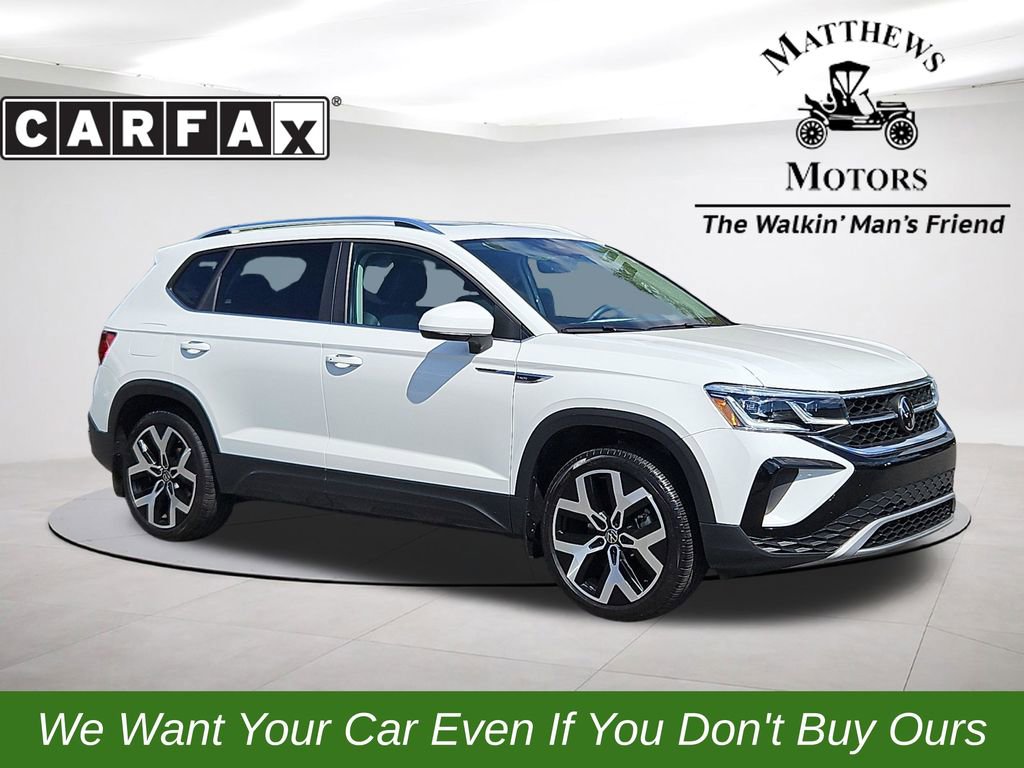 Used 2023 Volkswagen Taos SEL AWD/4WD image 1