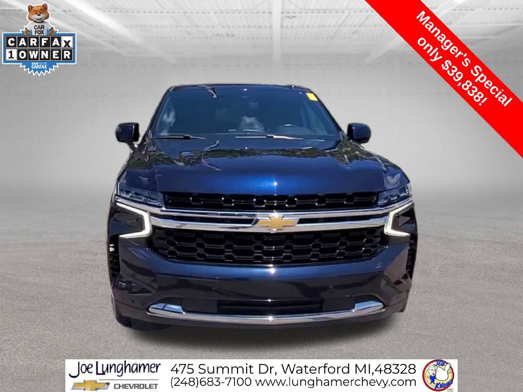 Certified 2022 Chevrolet Tahoe LS w/ Driver Alert Package AWD/4WD image 3