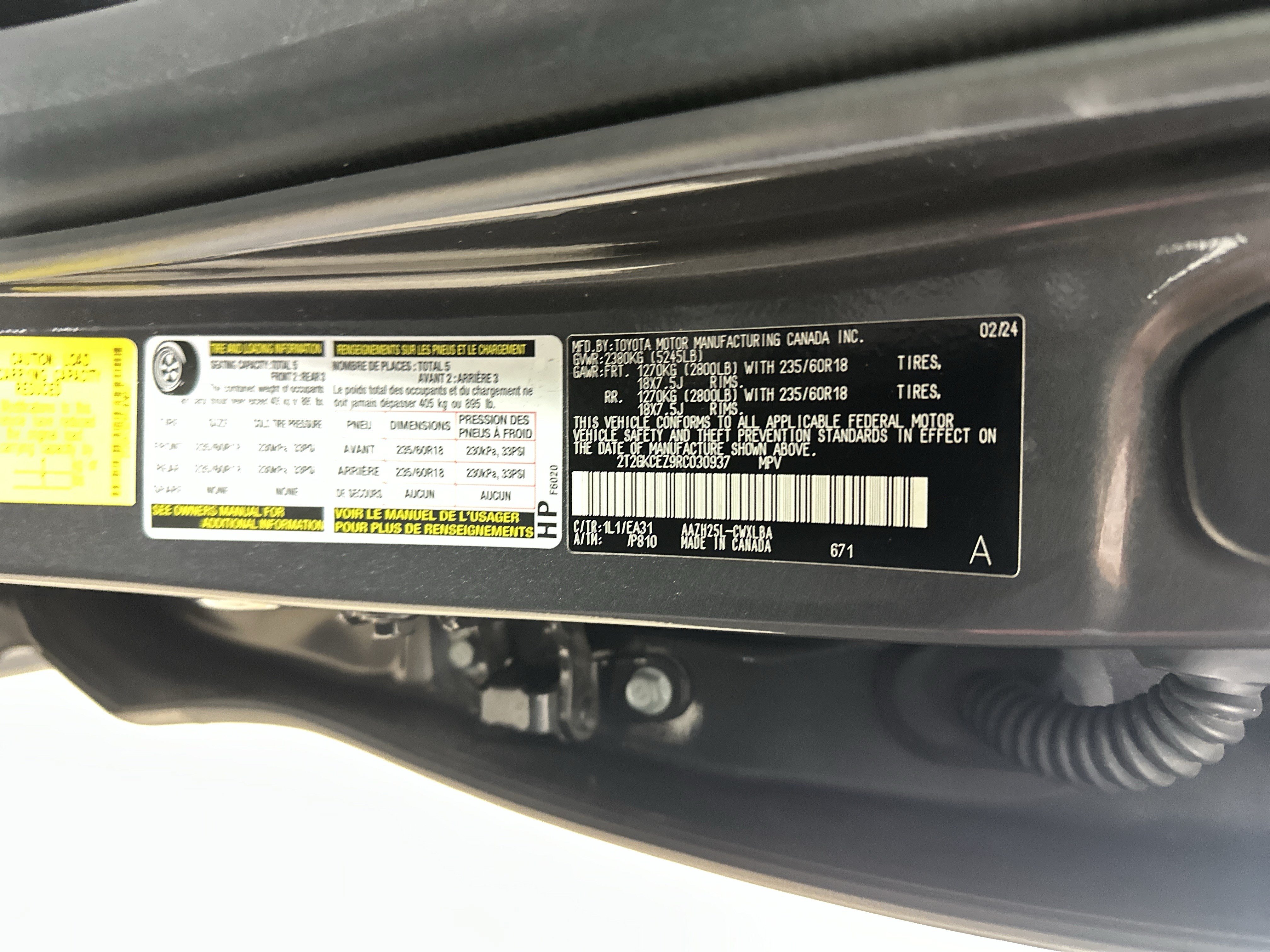 Certified 2024 Lexus NX 350h AWD w/ Premium Package image 35