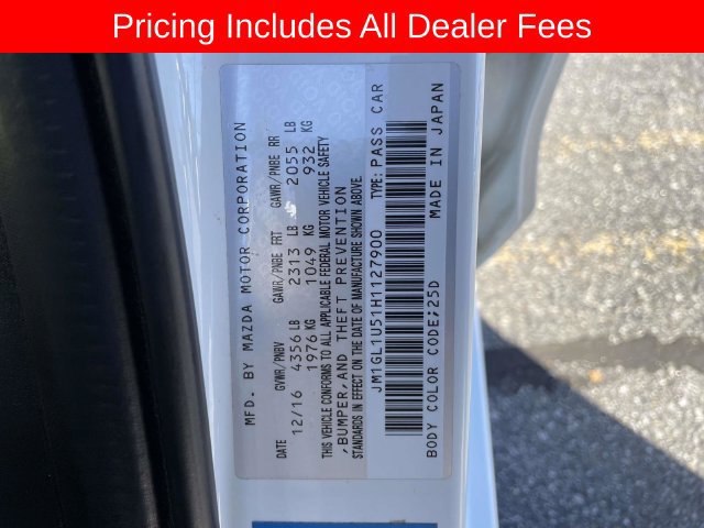 Used 2017 MAZDA MAZDA6 Sport FWD image 34
