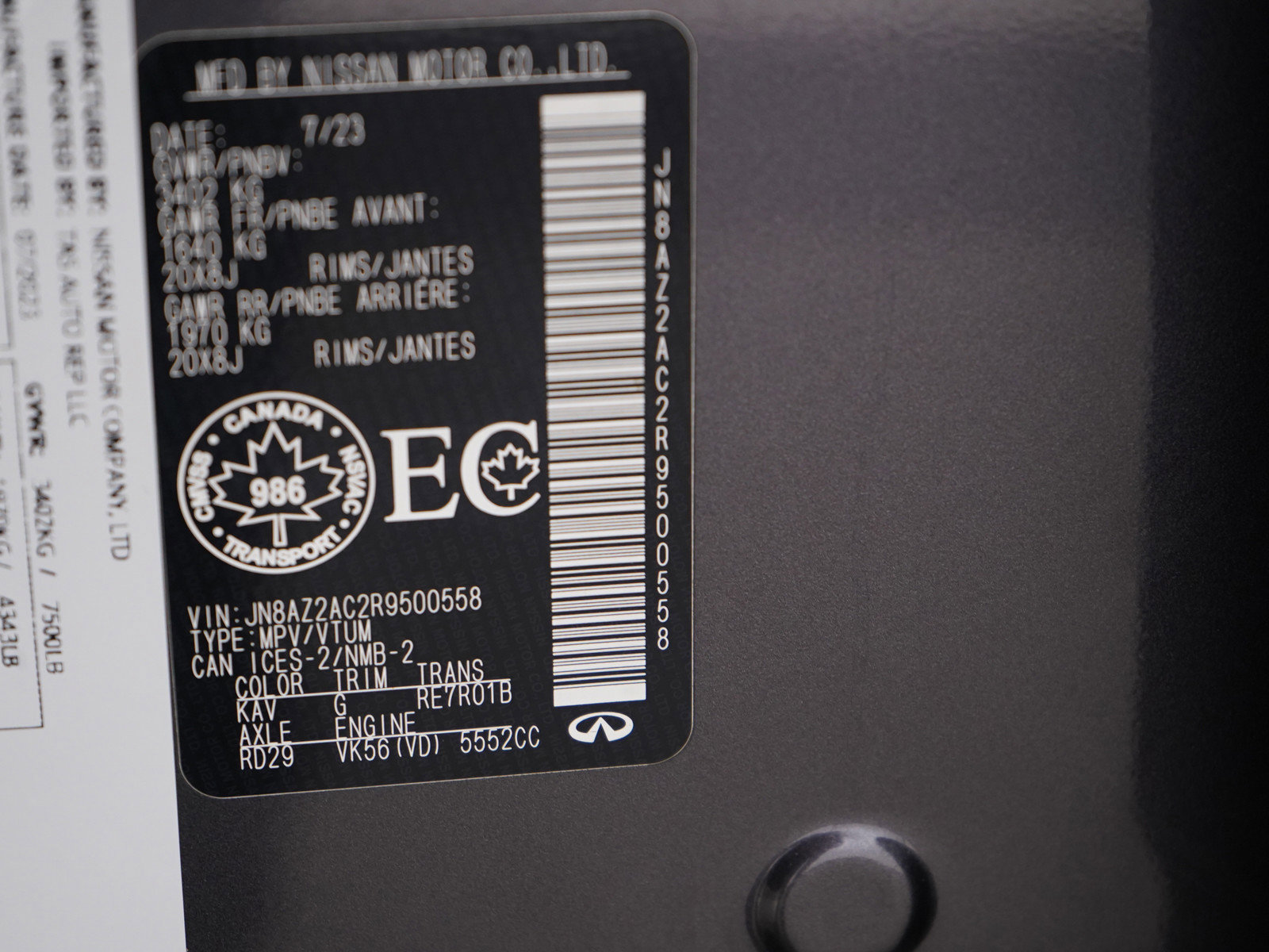 Used 2024 INFINITI QX80 Premium Select image 36