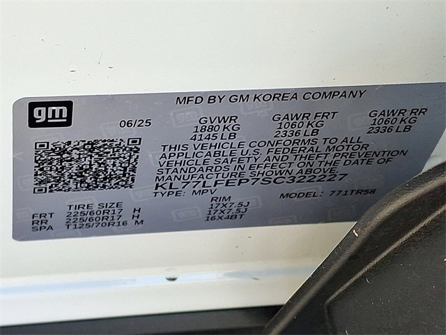 Used 2025 Chevrolet Trax LS w/ LS Convenience Package image 19