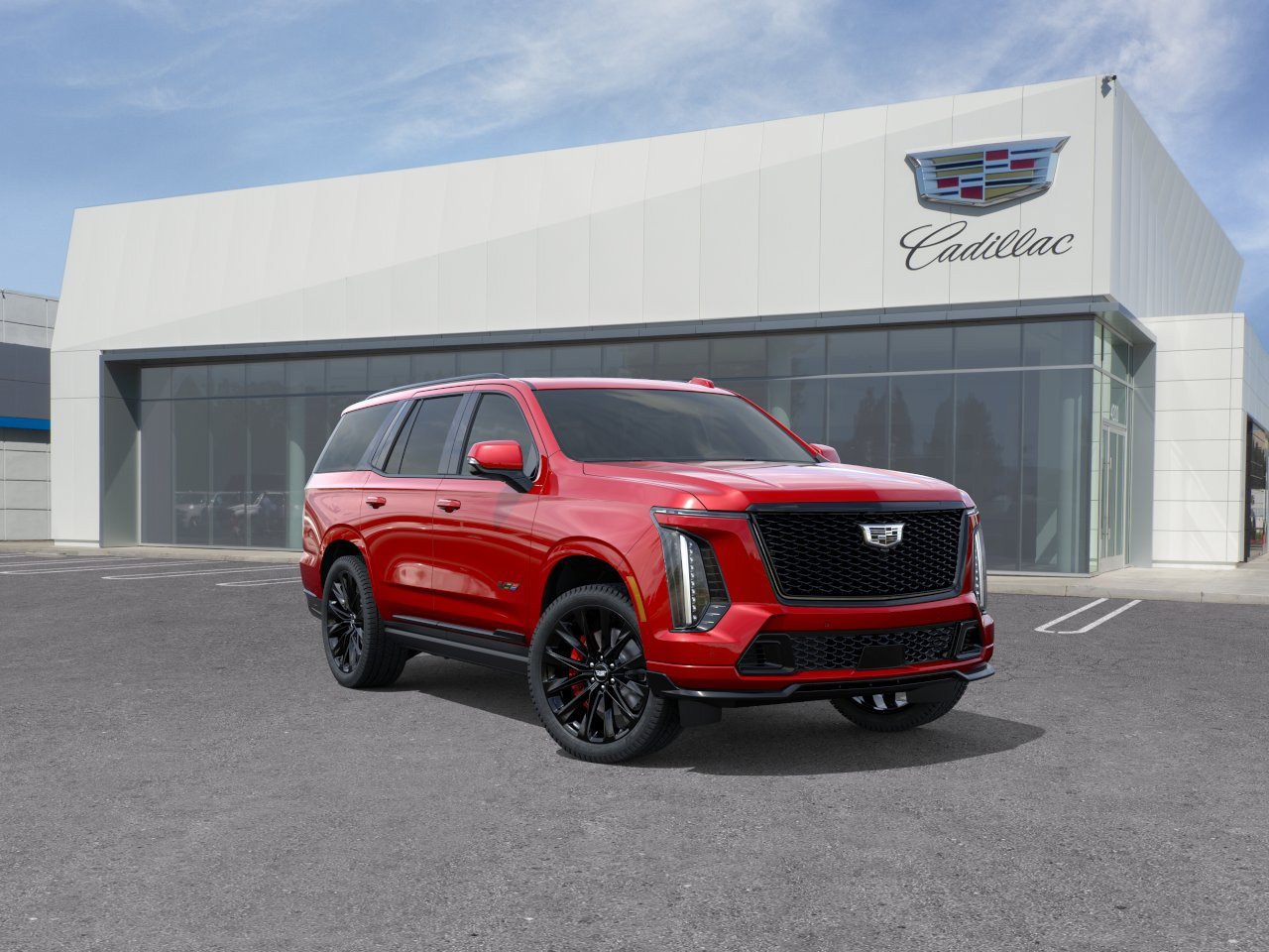 New 2026 Cadillac Escalade V w/ LPO, ONYX Package AWD/4WD image 1