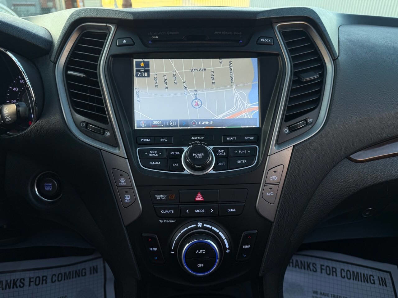 Used 2013 Hyundai Santa Fe Sport 2.0T w/ Technology Pkg AWD/4WD image 16