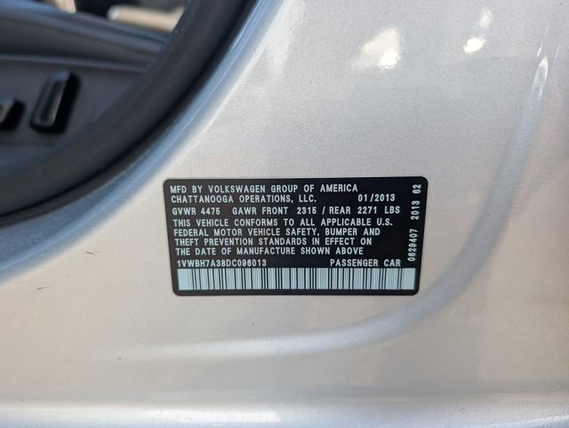 Used 2013 Volkswagen Passat 2.5 SE image 21