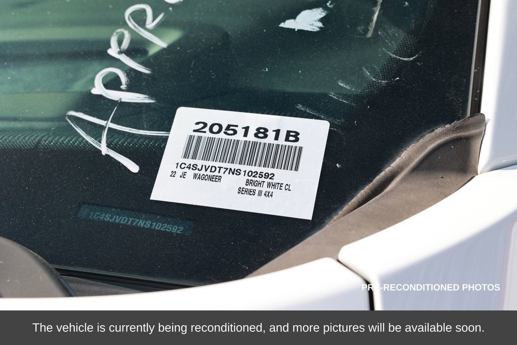 Used 2022 Jeep Wagoneer Series III w/ Premium Group I image 18