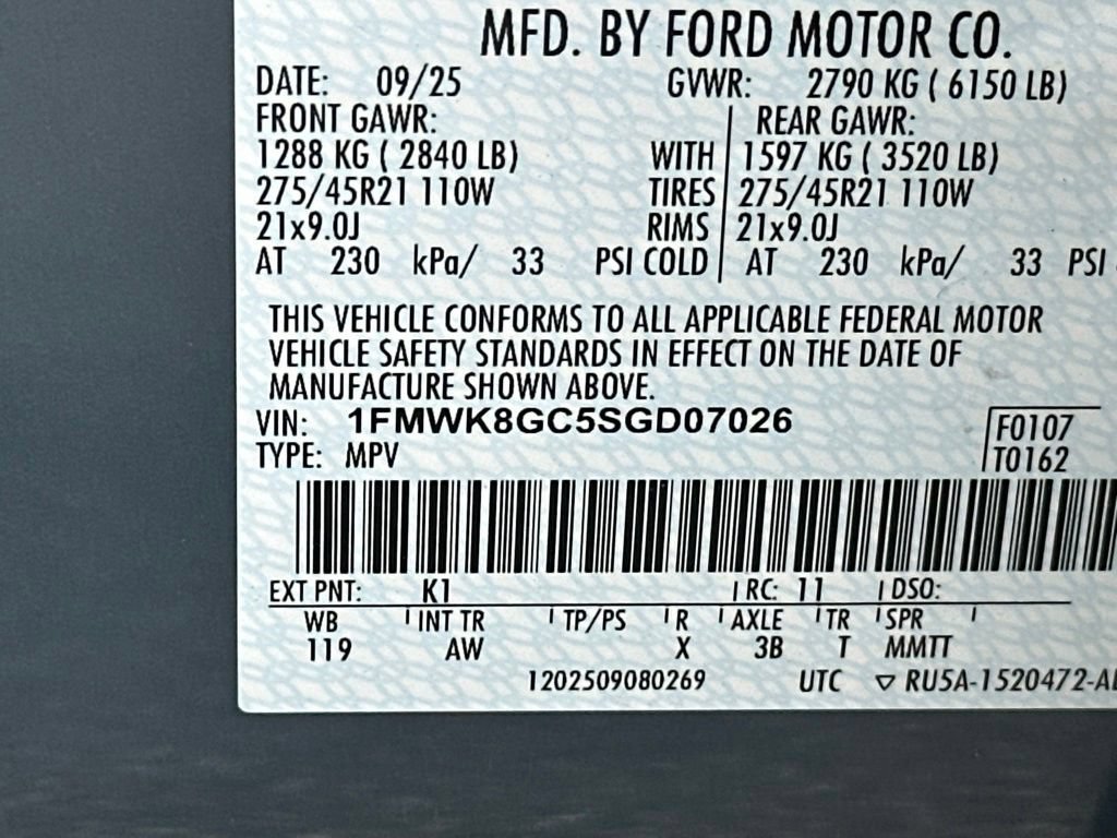 Used 2025 Ford Explorer ST w/ Sun And Sound Package AWD/4WD image 41