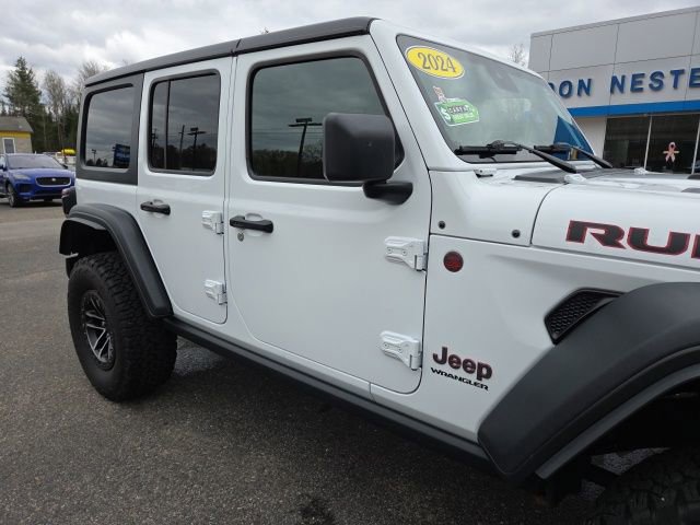 Used 2024 Jeep Wrangler Unlimited Rubicon w/ XTREMEE 35" Tire Package AWD/4WD image 31