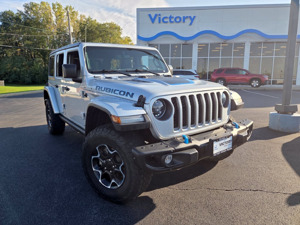 Used 2023 Jeep Wrangler Unlimited Rubicon 4xe w/ Steel Bumper Group AWD/4WD image 1
