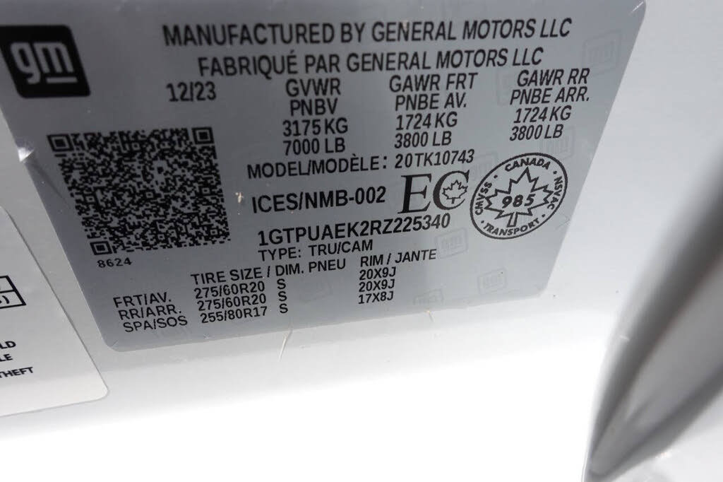 Used 2024 GMC Sierra 1500 Pro w/ Graphite Edition AWD/4WD image 20