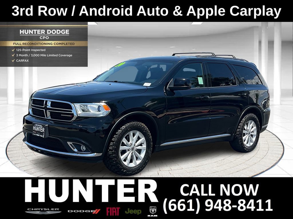 Certified 2020 Dodge Durango SXT