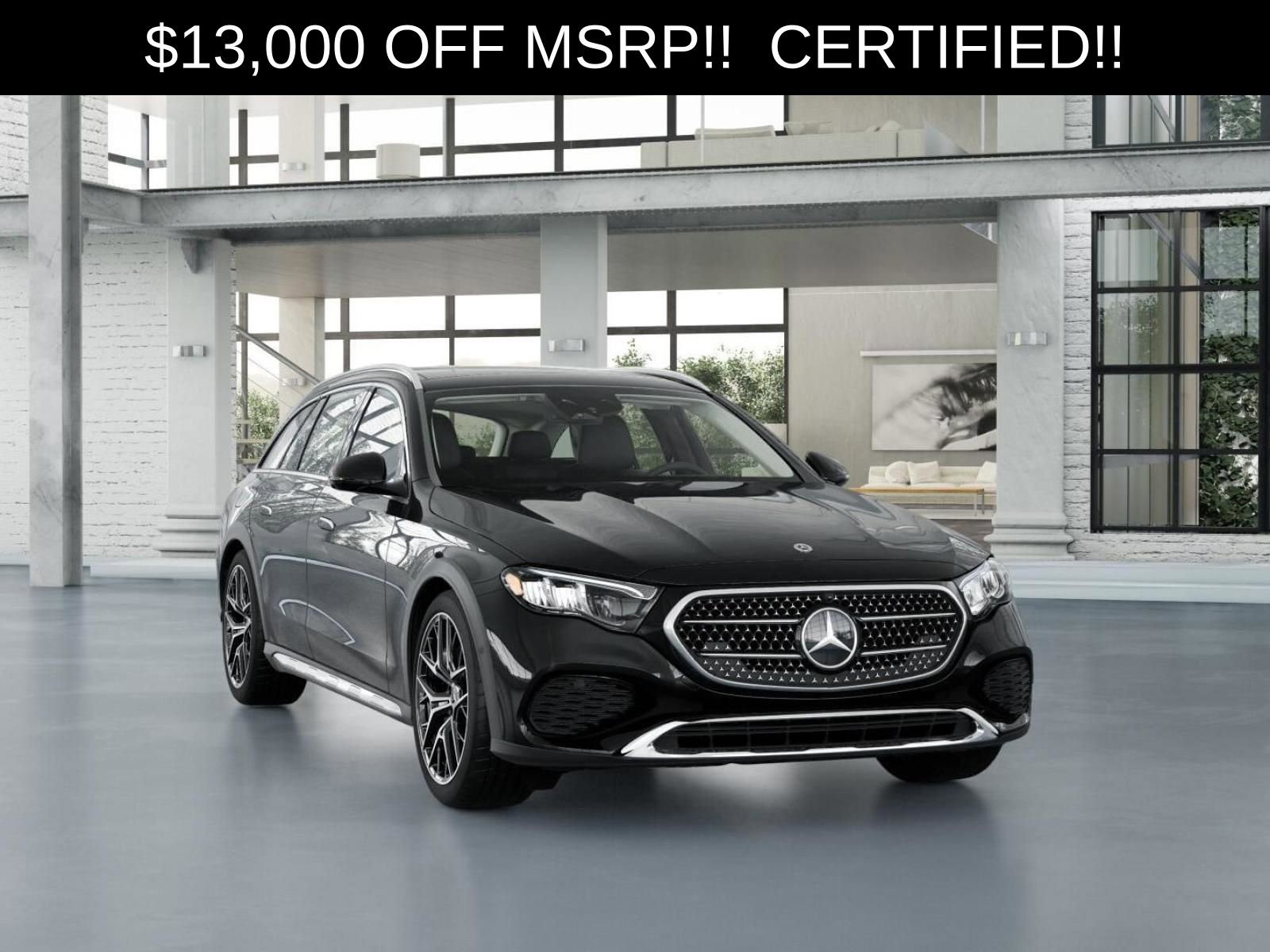 New 2025 Mercedes-Benz E 450 4MATIC All-Terrain Wagon image 9