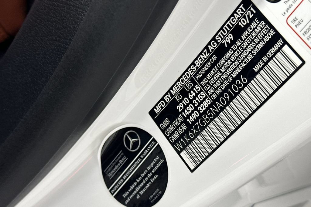 Certified 2022 Mercedes-Benz Maybach S 580 4MATIC image 38