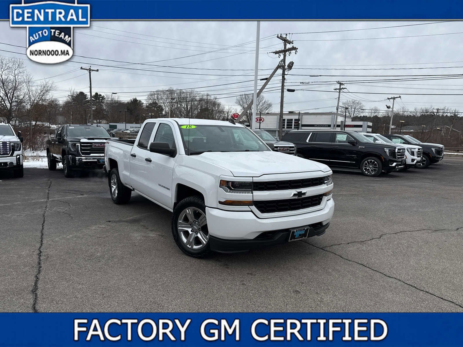 Used 2018 Chevrolet Silverado 1500 Custom w/ Custom Value Package AWD/4WD image 1