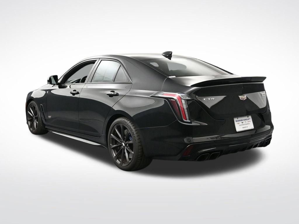Certified 2024 Cadillac CT4 V Blackwing w/ LPO, Blue Accent Package RWD image 3