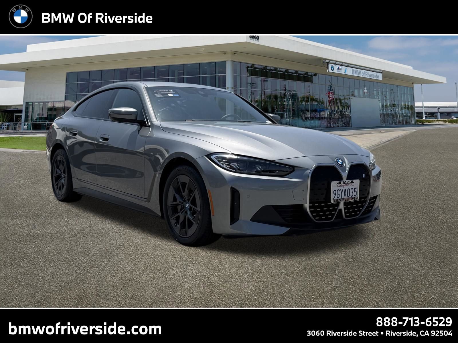 Certified 2023 BMW i4 eDrive40 w/ Premium Package RWD image 1