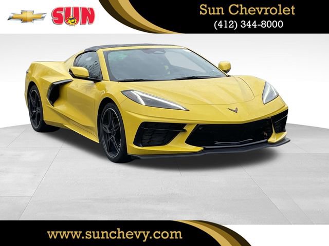 Used 2025 Chevrolet Corvette Stingray Preferred Cpe w/ Battery Protection Package image 1