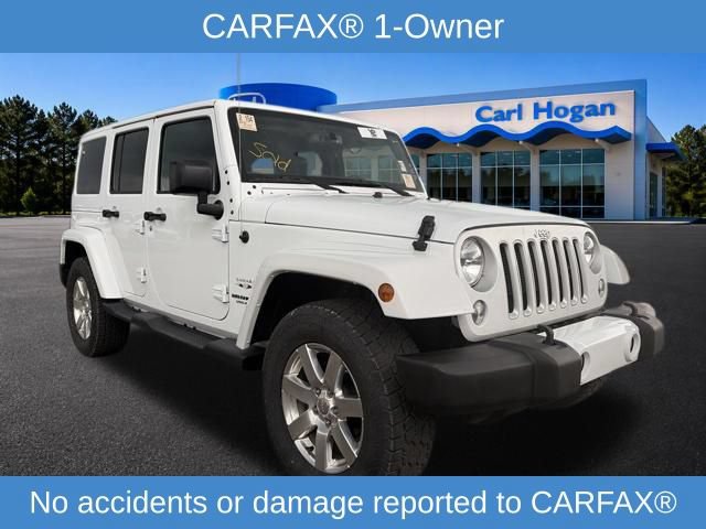 Used 2016 Jeep Wrangler Unlimited Sahara w/ Max Tow Package AWD/4WD image 2