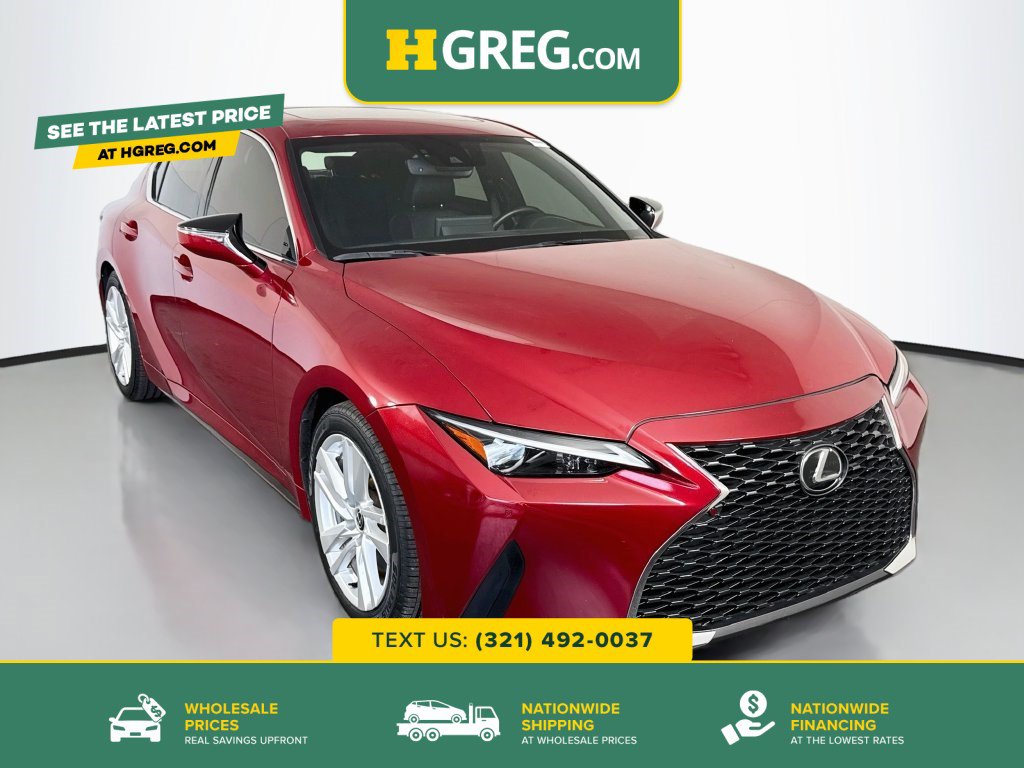 Used 2023 Lexus IS 300 w/ Comfort Package