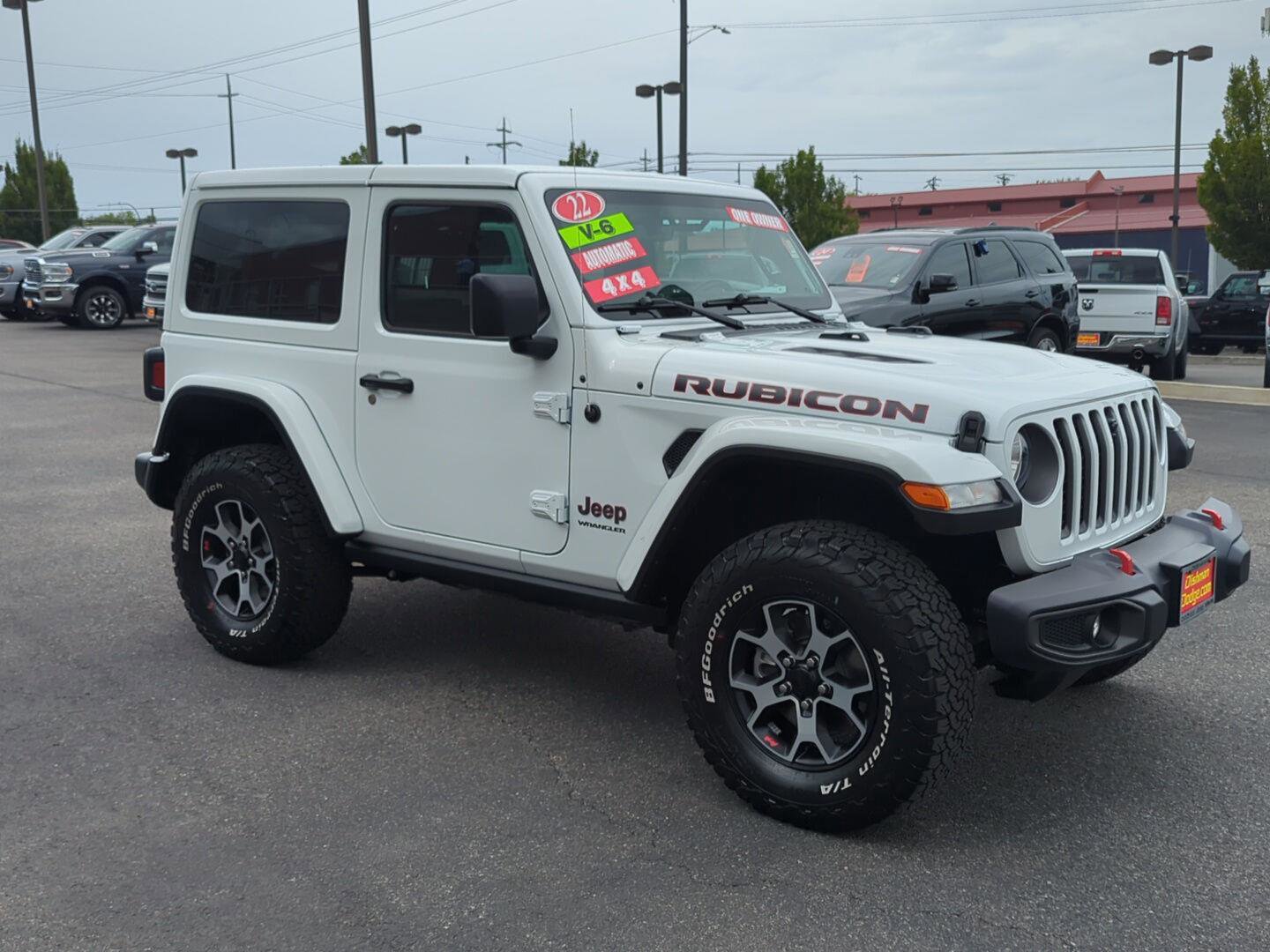 Used 2022 Jeep Wrangler Rubicon w/ Cold Weather Group