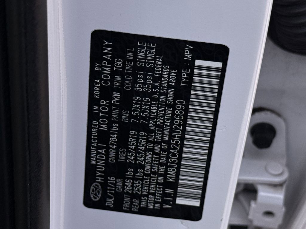 Used 2017 Hyundai Tucson Sport w/ Cargo Package AWD/4WD image 27