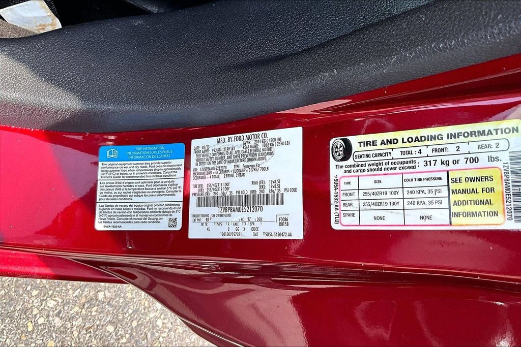 Used 2014 Ford Mustang Premium w/ V6 Performance Package RWD image 18