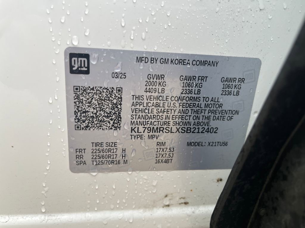 Used 2025 Chevrolet TrailBlazer LT AWD/4WD image 31