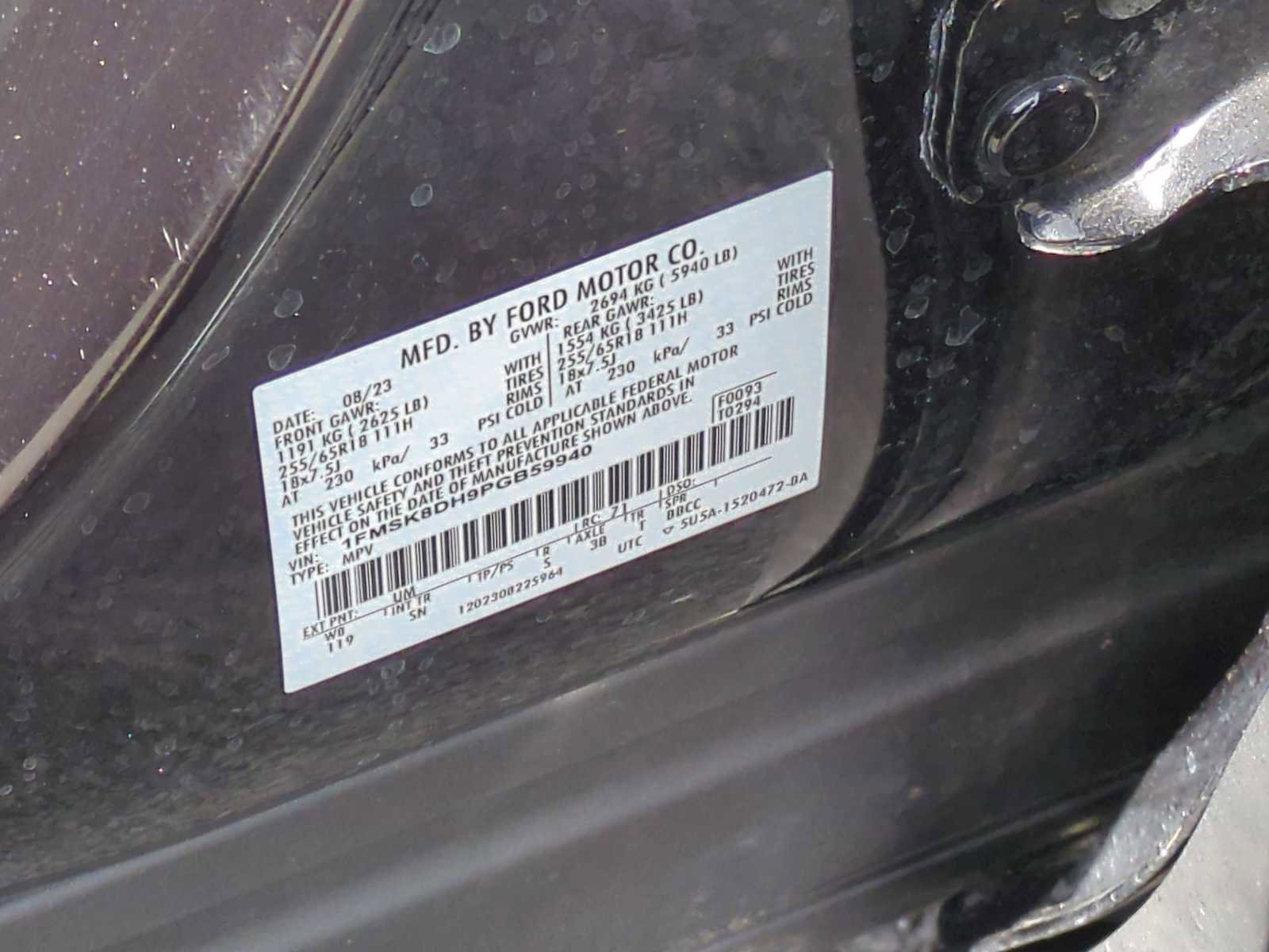 Used 2023 Ford Explorer XLT w/ Equipment Group 202A image 35