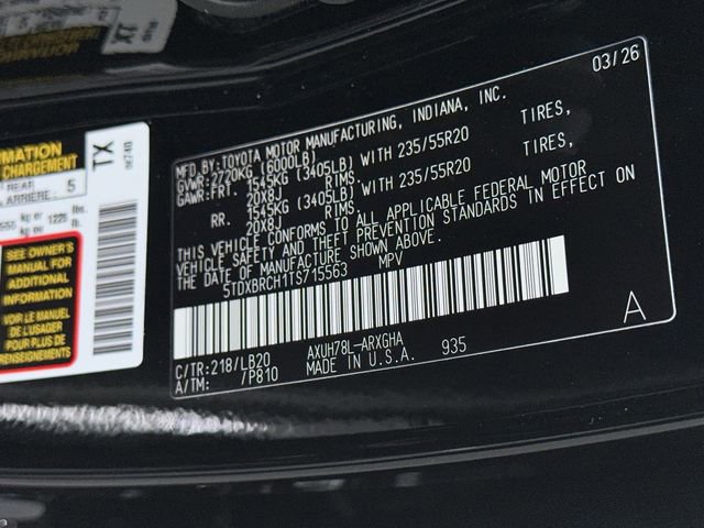 New 2026 Toyota Highlander Limited image 31