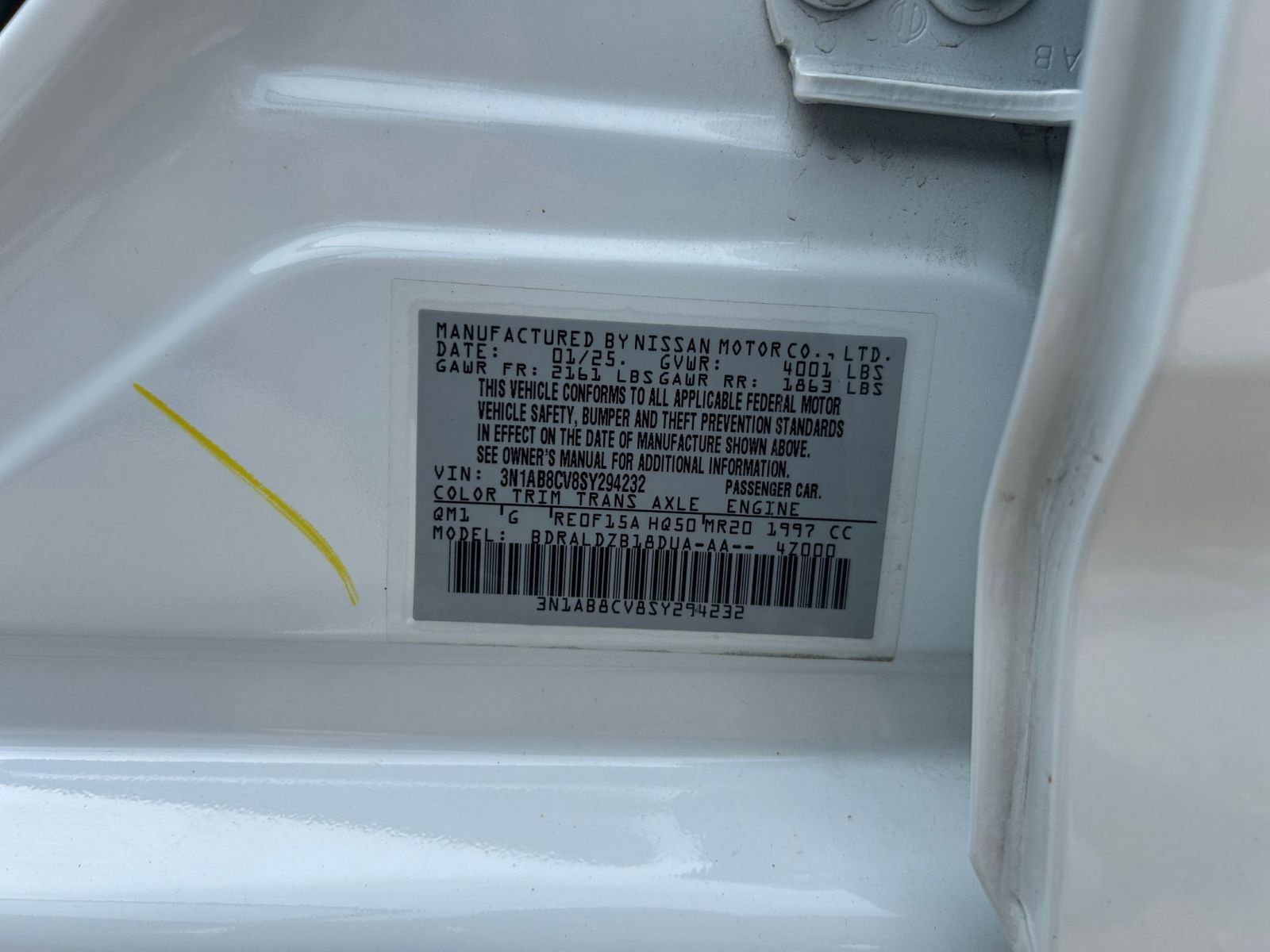 Used 2025 Nissan Sentra SV FWD image 23