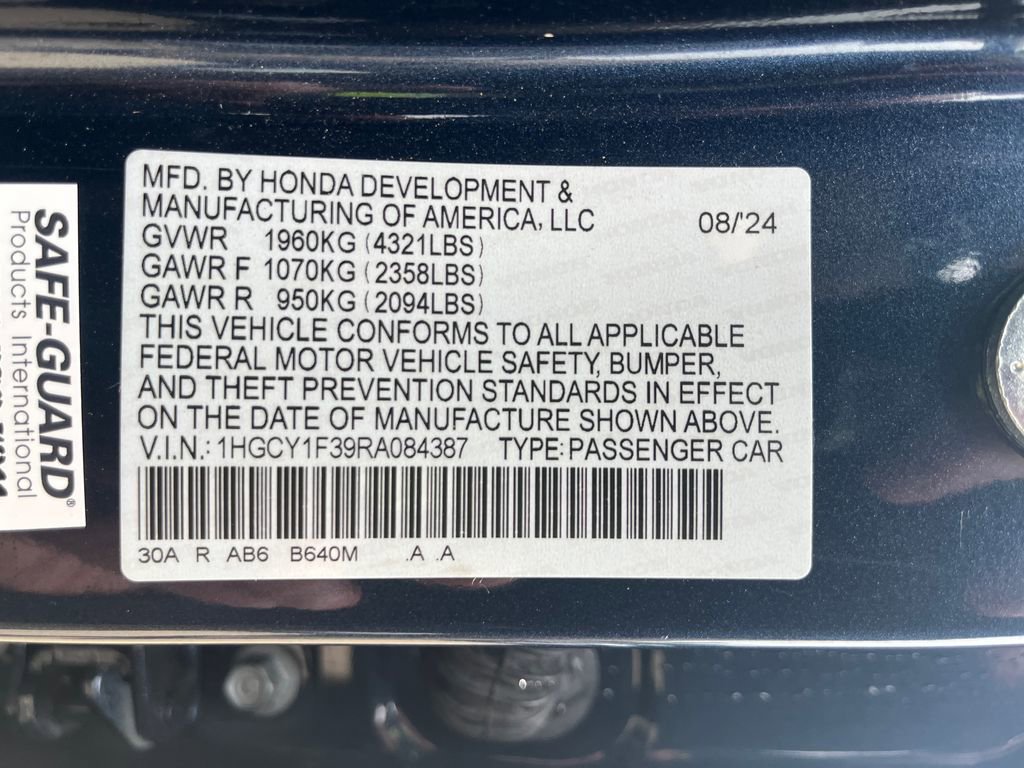Used 2024 Honda Accord EX image 28